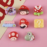 Mini charms en résine à dos plat, cabochons de dessins animés, ornements artisanaux, décorations à coller, accessoires DIY, mode de Noël, coques de téléphone