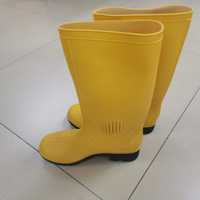 Bottes en caoutchouc blanches, bottes de pluie pour femmes