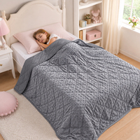Manta Ponderada Personalizada OEM ODM de 10 lb (40x60 pulgadas) para Calma Sensorial en Dormitorio, Guardería, Hogar, Viajes, Servicio y Venta al por Mayor