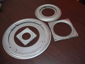 Plato Giratorio Moderno de Hierro de 12 Pulgadas/300 mm/304 mm para Mesa de Comedor, Uso en Exteriores - Product Image 6
