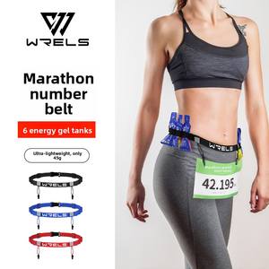 WRELS Wholesale Sport <strong>Race</strong> Number <strong>Belt</strong> Marathon Running <strong>Belt</strong> Reflective Triathlon Number <strong>Belt</strong> Adjustable Triathlon <strong>Race</strong> <strong>Belt</strong> - Product Image 1