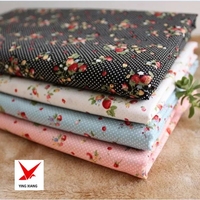 Tissu en coton imprimé 100% 30x30 68x68 136T double gaze froissée tissu en mousseline imprimé pour bébé