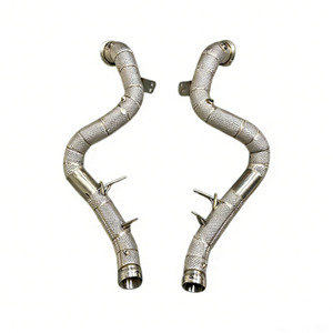 Tubo de Escape Vortex para Mercedes Benz AMG W213 E63 E63S SS304, Tubos de Escape de Alto Flujo, Convertidor Catalítico - Product Image 1