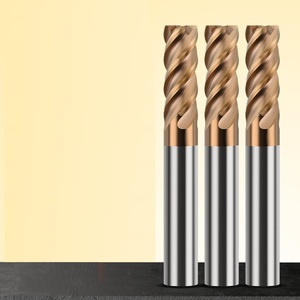 Hrc60 4-Flute CNC <span class=keywords><strong>tungsten</strong></span> <span class=keywords><strong>carbide</strong></span> phẳng cuối phay dao ODM tùy chỉnh cho thép không gỉ thép đúc sắt phay - Product Image 1