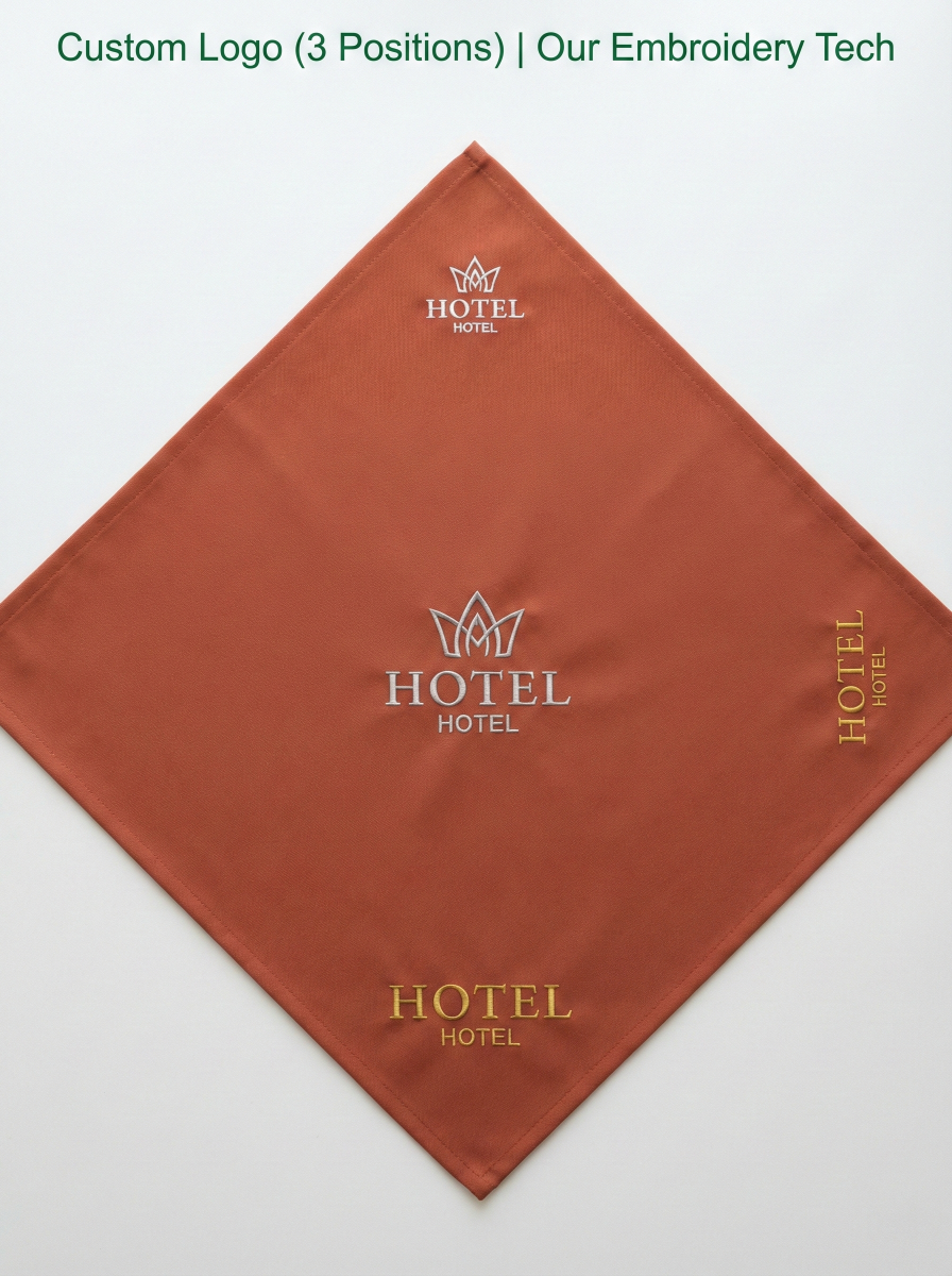 Logo brodé personnalisé