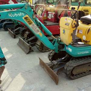 Meilleure pelle hydraulique d'occasion Kubota U008 de 0,8 tonne avec moteur de pompe et PLC, économie d'énergie, garantie d'un an à Shanghai - Product Image 2