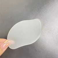 Usine personnalisée 0.7mm 1mm 2mm 3mm verre trempé de forme spéciale feuille bord étape verre