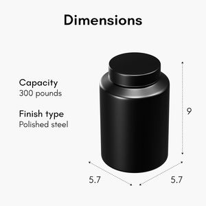 Pot de stockage en plastique noir à large ouverture avec bouchon à vis pour protéines en poudre de fitness et gain musculaire, 1L, 3L, 5L, 7L, 10L, avec tamis - Product Image 3