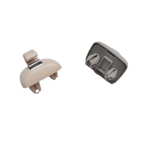 123 Sun Visor Clip 8U0857562A Plastic Slip <b>Hook</b> For Audi A4L A6L A3 Q5 Q3 Beige Gray Black - Product Image 1