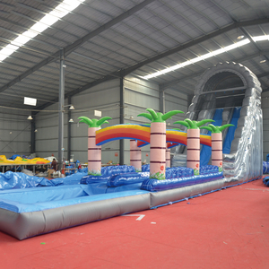 Phong Cách Mới Trẻ Em Bên Cho Thuê Inflatables Lâu Đài Bouncy Nhảy Bouncer Trượt Nước Với Hồ Bơi Sơn Bơm Hơi Bóng - Product Image 5