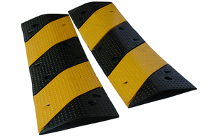 1000*300*35mm jaune noir Parking voiture ralentisseur caoutchouc <span class=keywords><strong>route</strong></span> bosse disjoncteur - Product Image 3