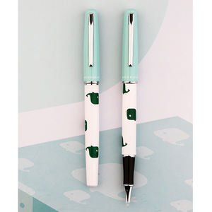 MAJOHN Xingzhi stylo à plume de baleine bleue pour étudiants, écriture et pratique de la peinture de cuisson en métal, stylo à plume d'art fabriqué en chine - Product Image 3