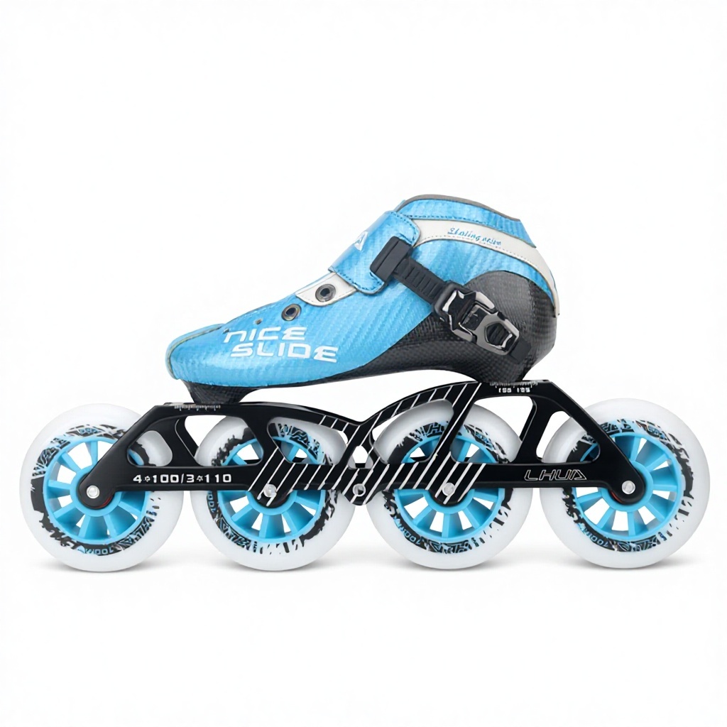 Patins à Roulettes Fitness ATTABO Bricker – Rail Alu, Roues 80mm/82A, Roulements ABEC-7, Frein TPR, Mixte, Charge Max 100kg