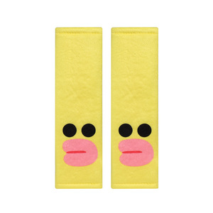 Almohadillas de poliéster suaves para cinturones de seguridad de coche con diseño de dibujos animados para mayor comodidad y protección. - Product Image 5