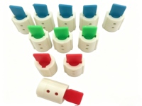 Sceau de sécurité en plastique à usage unique, étiquette anti-effraction pour compteur électrique, boîtier de compteur d'eau, odomètre de taxi