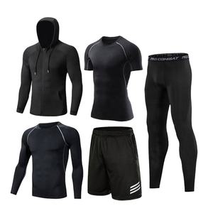 Factory Custom Comfortable Mens <b>Tights</b> Professional Fitness Compression Clothing <b>Warm</b> Mens Sports <b>Tights</b> - Product Image 1