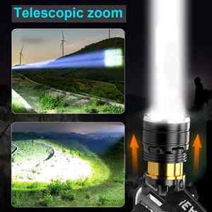 Super Powerful Zoom Head Torch With Sensor Induction Waterproof Led <strong>Headlamp</strong> 18650 <strong>Battery</strong> Rechargeable for Camping Fishing - Product Image 6