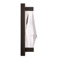 Haut de gamme moderne intérieur créatif luxe en laiton véritable grand bijou coupe K9 cristal applique pour hôtel couloir de chevet