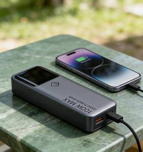 Büyük kapasiteli 20000mAh LiFePO4 Powerbank 100W Hızlı Şarjlı Taşınabilir iPhone için Type-C Girişli - Product Image 1