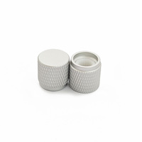 Boutons de commande en aluminium massif de petite taille pour potentiomètre, encodeur, interrupteur, pour arbres à dents et arbres en D