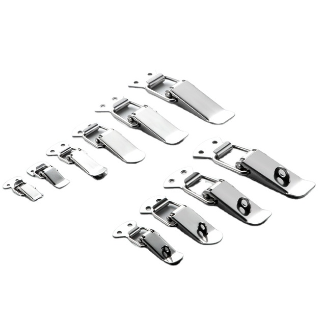 A04 Toggle Latch Catch Clasp Clamp Clip Galvanized Stainless Steel Spring for Case Cabinet Box Bag