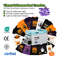 Nouvelle machine de secouage et de séchage de poudre DTF Fcolor, équipement de recyclage de poudre pour transfert personnalisé Halloween pour petites entreprises