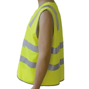 Gilet di sicurezza ad <span class=keywords><strong>alta</strong></span> visibilità ZUJA 3M nastro riflettente bicolore <span class=keywords><strong>abbigliamento</strong></span> riflettente Premium - Product Image 3