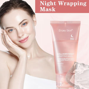 OEM/ODM Collagen Overnight Gel Gesichts maske Peel-Off Wrapping für hydratisierte weiche elastische Hautpflege - Product Image 6