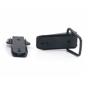 Aosu Pièces automobiles transfrontalières : Verrou de coffre de voiture et Cache-poignée de porte, Grand et petit format, en fer noir à motif fibre de carbone - Product Image 3