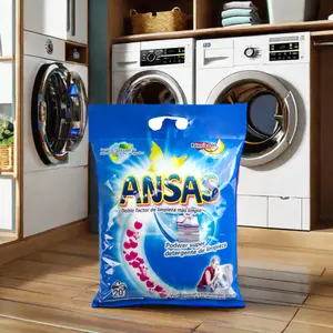 900g OEM Laundry Powder Detergent High Quality Household Cleaner with Rich Foam & Fragrant Perfume Powder Soap Made in China