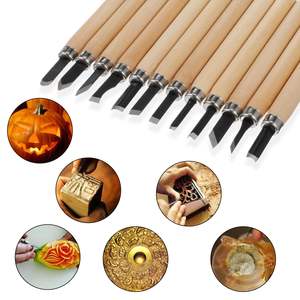 조각 칼 조각 칼 도구 세트 인감 조각 나무 조각 칼 목수 손 조각 도구 세트 - Product Image 6