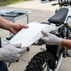 CRF250L/CRF250LA 越野摩托车PP后尾板后挡泥板升级耐用改装配件适用于越野自行车 - Product Image 4