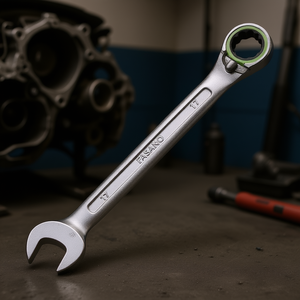 Llave Combinada Fasano de 17 mm, Herramienta Métrica para Reparación Automotriz - Product Image 3