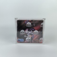 Vitrine acrylique pour Pokemon Booster anglais ETB Yugioh TCG Booster Box étui de protection magnétique