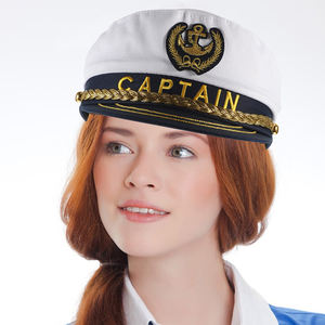 Mũ Thuyền Trưởng Nhiều Màu Mũ Hải Quân Thuyền Trưởng Tàu Thủy Thủ Mũ Cho Cosplay Đảng Phụ Kiện - Product Image 2