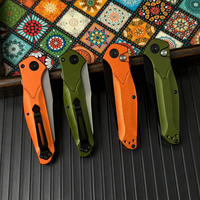Couteau de poche pliant léger BM 9400, lame en acier 7Cr17MoV, manche en aluminium T6 coloré, couteau EDC d'extérieur