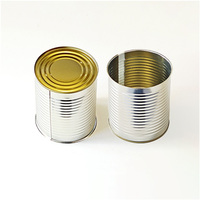 Boîte de conserve 200ml 300ml 350mm avec couvercles faciles à ouvrir pour emballage de ciment chimique de qualité industrielle