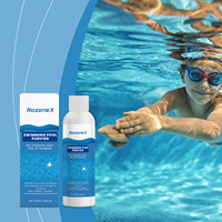Solution Liquide Clarifiante pour Piscine HozoneX 100ml – Détergent à Dissolution Rapide Élimine les Odeurs et la Saleté – Nettoie l'Eau de la Piscine