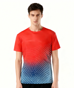 T-shirt de sport unisexe à manches courtes pour l'été, respirant, anti-transpiration, personnalisable, grandes tailles, pour la course à pied et l'athlétisme - Product Image 5