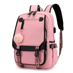 Usine pas cher prix portable Outdoor Travel Pack Sac d'école étudiant en nylon sacs à dos pour ordinateur portable sacs pour l'école adulte pour filles