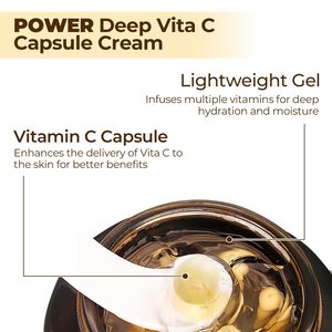 <span class=keywords><strong>Crema</strong></span> <span class=keywords><strong>Viso</strong></span> Idratante Illuminante e Anti-Età con Capsule Dorate di Vitamina C Profonda Deep VITA C - Product Image 4