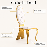 Chaise d'événement en métal de décoration de mariage minimaliste pour table de banquet et chaise de roi de mariage de restaurant pour la décoration de fête