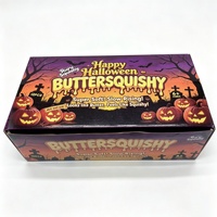 SW Bestseller transfrontalier Halloween Jouet anti-stress en PU en forme de beurre, emballé individuellement, à rebond lent, imitant le lait