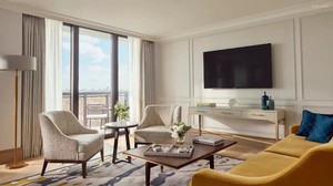 Muebles de Hotel Hechos a Medida para el Dormitorio del Jumeirah Carlton Tower de <span class=keywords><strong>Londres</strong></span>, SHIYI, Buen <span class=keywords><strong>Precio</strong></span>, Suite de Dormitorio - Product Image 5