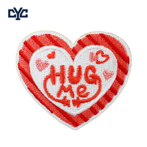 Parches Bordados Termoadhesivos al por Mayor ODM para el Día de San Valentín, 14 de <span class=keywords><strong>Febrero</strong></span>, con Diseño de Corazón Romántico y Taza de Leche - Product Image 3