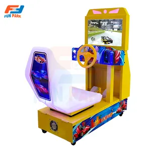 Prix d'usine chaud Arcade Car Racing Game Machine Volant de jeu de voiture de course pour le divertissement