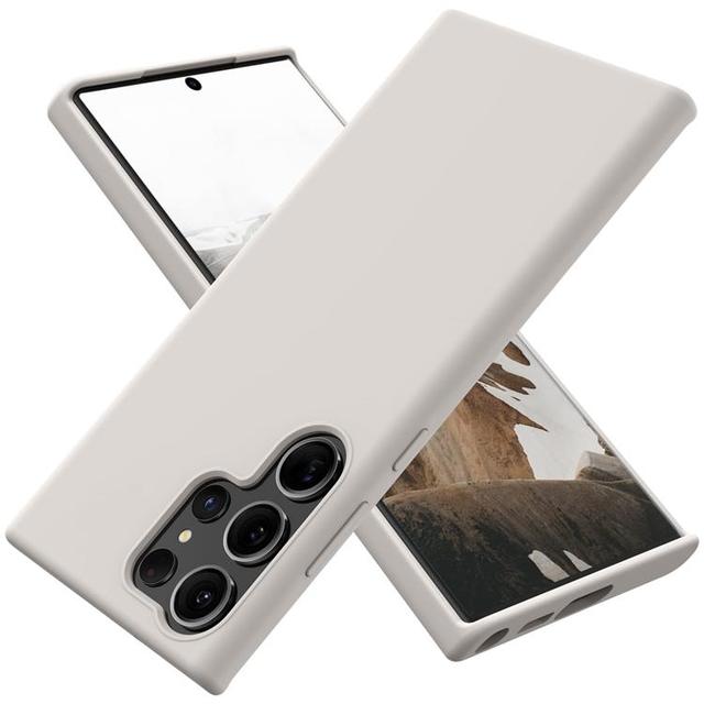 Vmax New Camera Protector Soft Liquid Silicone Phone Case for Samsung Galaxy S23 Ultra S21 Plus S22 S20 Back Cover Cases