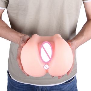 逼真男性自慰器爱情娃娃口袋式阴部和肛门性玩具，适合男性使用，由耐用的 TPE 材料制成 - Product Image 6