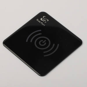 زجاج مخفف حسب الطلب بطباعة الشاشة الحريرية ديكور غرفة الأطفال سوداء ديكور المطبخ ديكور غرفة النوم سادة Rohs - Product Image 4