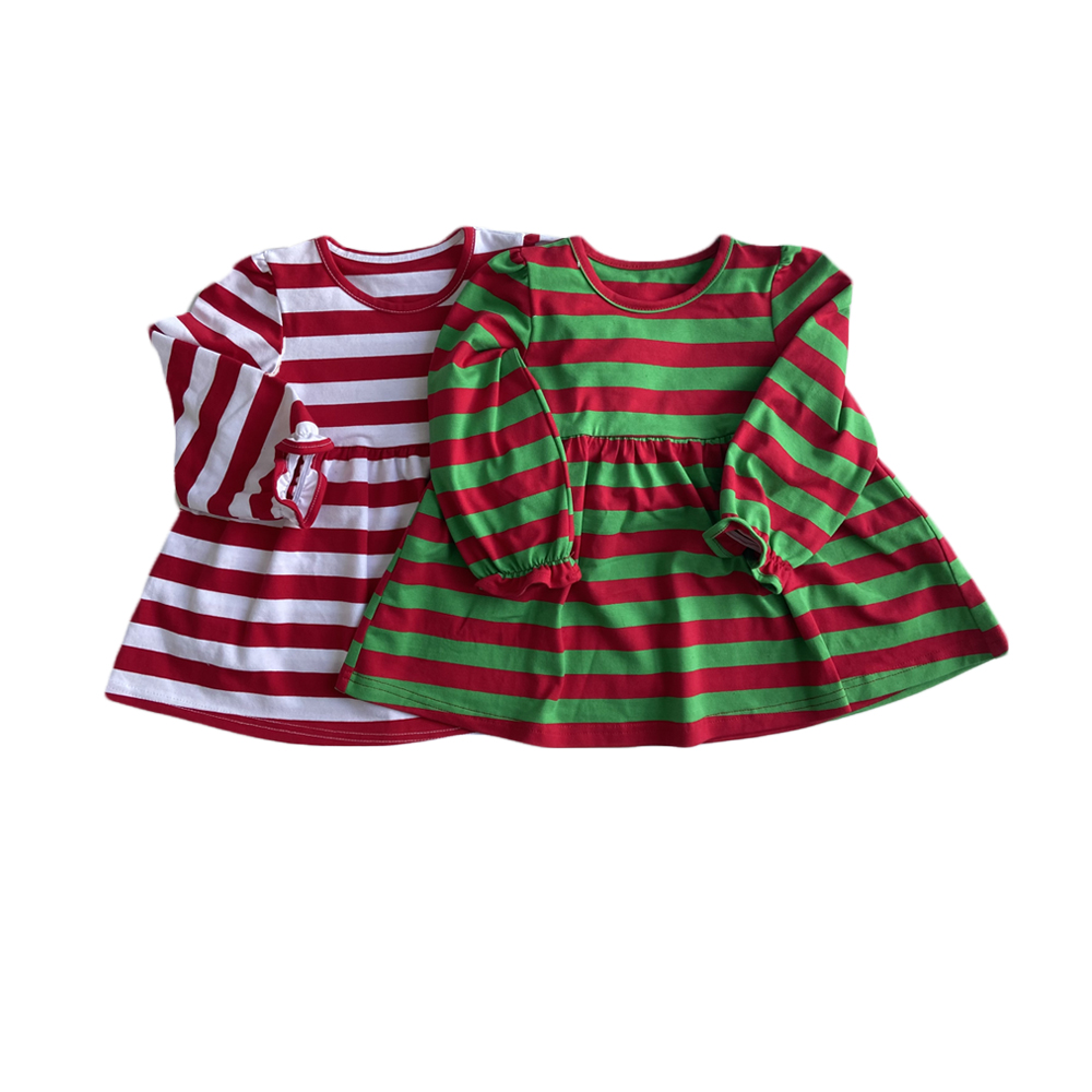 Order Online Red Green Striped Dress Natural Linen Material | Alibaba.com